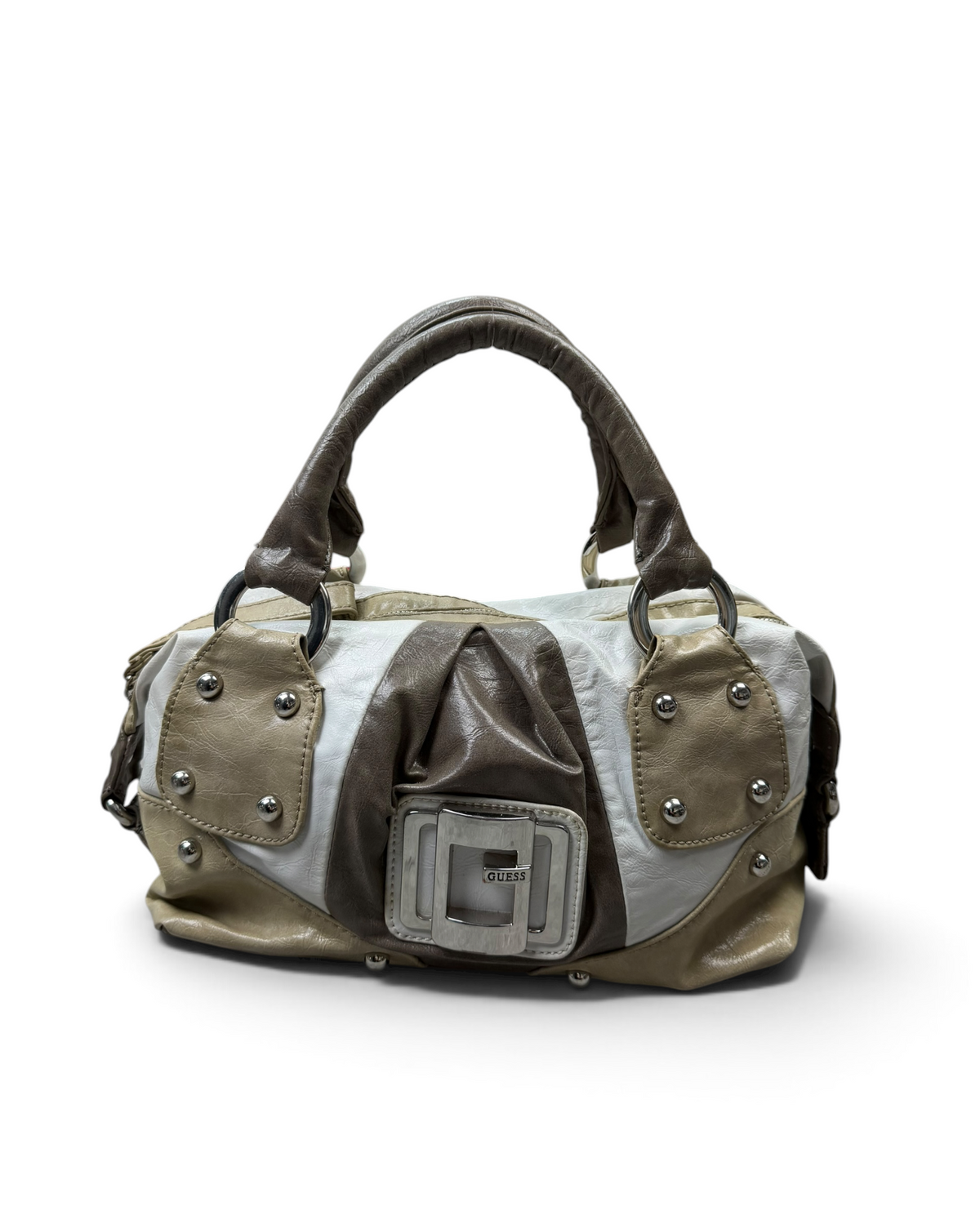 Vintage GUESS Rare Patch Leather Bag Y2K