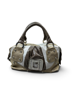 Vintage GUESS Rare Patch Leather Bag Y2K