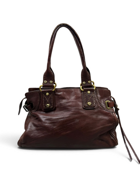 Vintage Francesco Biasia Italian Rare Leather Bag Y2K 2000s
