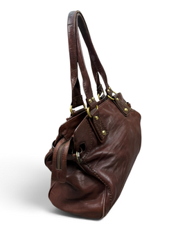 Vintage Francesco Biasia Italian Rare Leather Bag Y2K 2000s