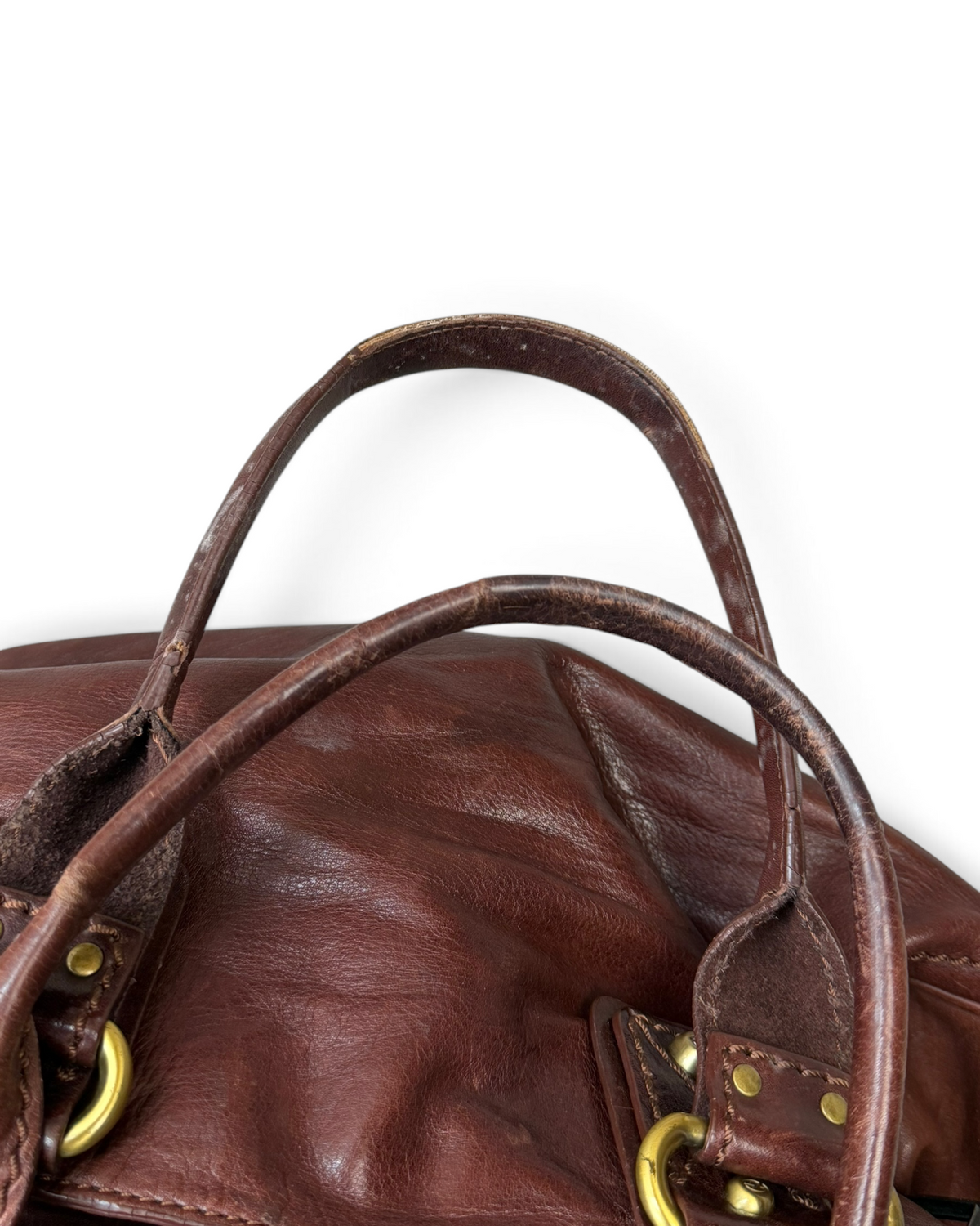 Vintage Francesco Biasia Italian Rare Leather Bag Y2K 2000s