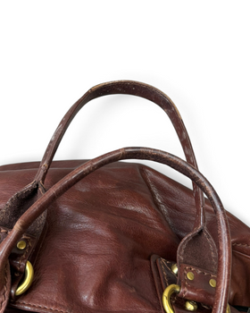 Vintage Francesco Biasia Italian Rare Leather Bag Y2K 2000s