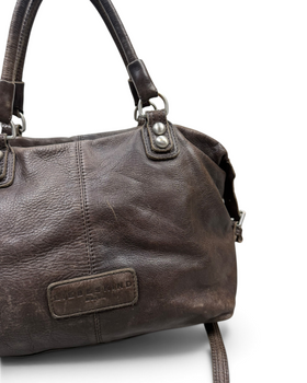 Vintage Liebeskind Berlin Brown Leather Rare Bag 2000s