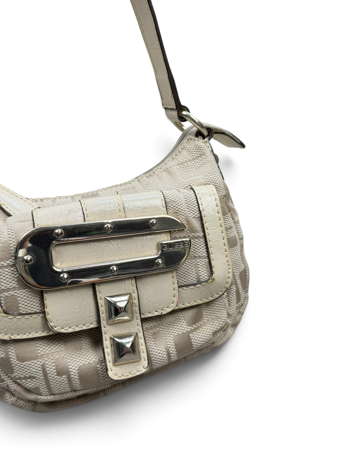 Vintage GUESS Rare Monogram Bag Y2K 2000s