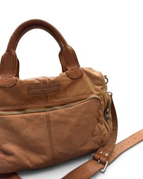 Vintage Liebeskind Berlin Autumn Rare Brown Leather Bag 2000s