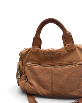 Vintage Liebeskind Berlin Autumn Rare Brown Leather Bag 2000s