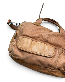 Vintage Liebeskind Berlin Autumn Rare Brown Leather Bag 2000s