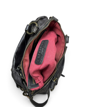 Vintage Liebeskind Berlin Black Leather Bag Y2K