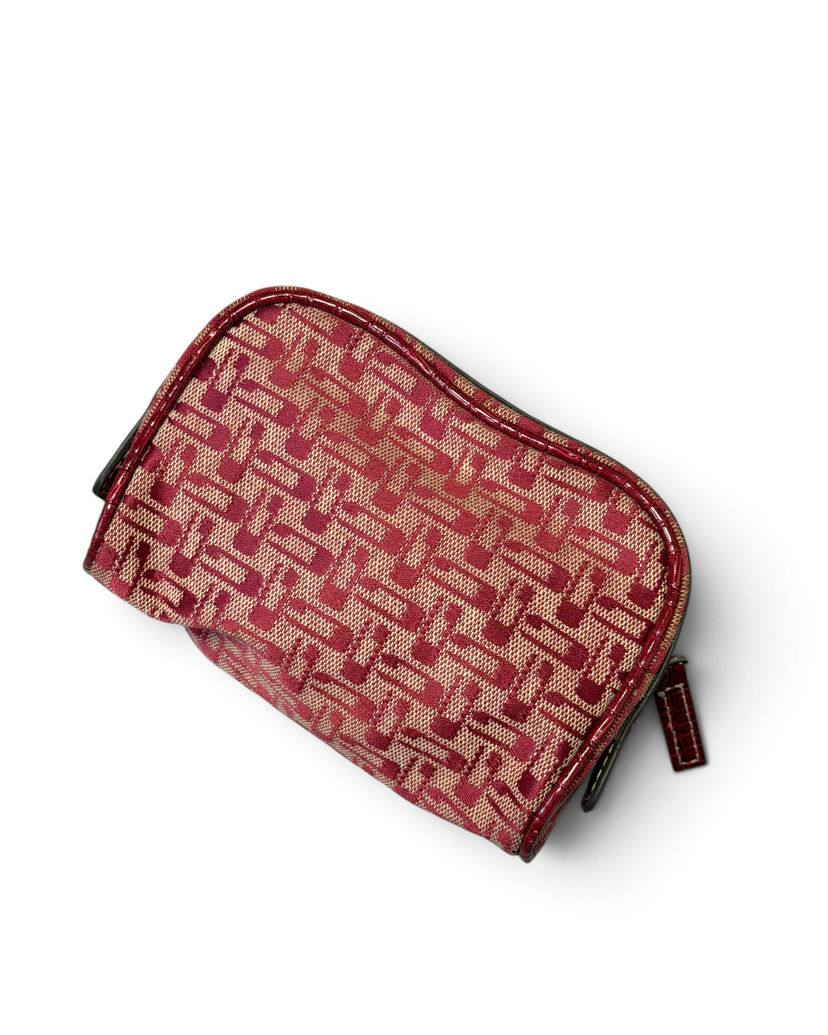 Vintage GUESS Red Monogram Rare Bag Portmonnae Y2K 2000s