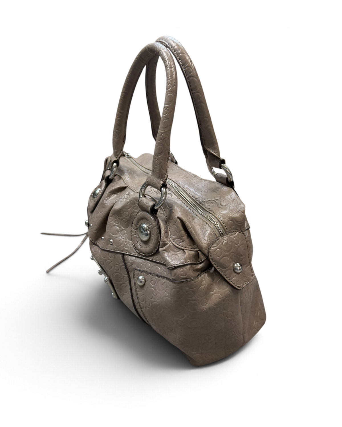 Vintage GUESS Brown Monogram Rare Y2K Bag 2000s