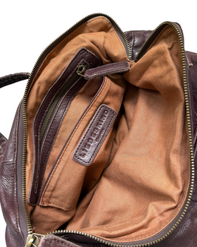 Vintage Liebeskind Berlin Bordeaux Leather Rare Bag Y2K 2000w