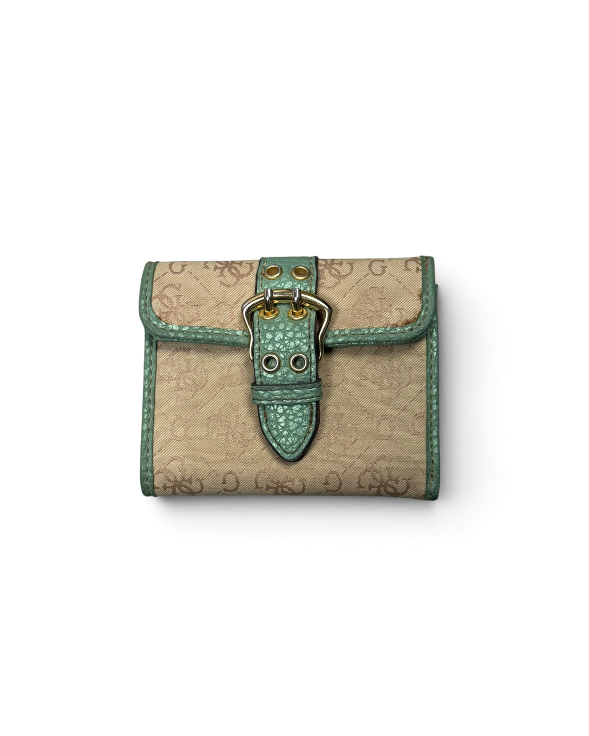 Vintage GUESS Monogram Portmonnae Y2K 2000s