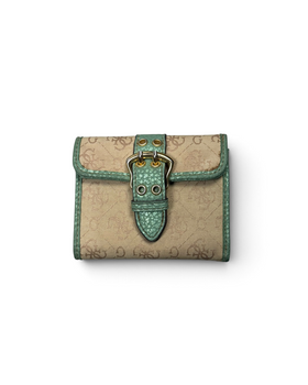 Vintage GUESS Monogram Portmonnae Y2K 2000s