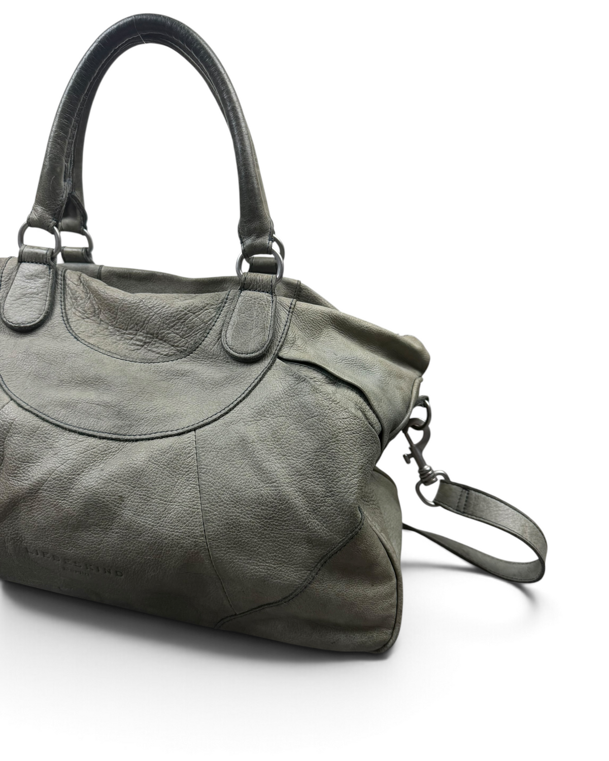 Vintage Liebeskind Berlin Khaki Rare Bag Y2K 2000s