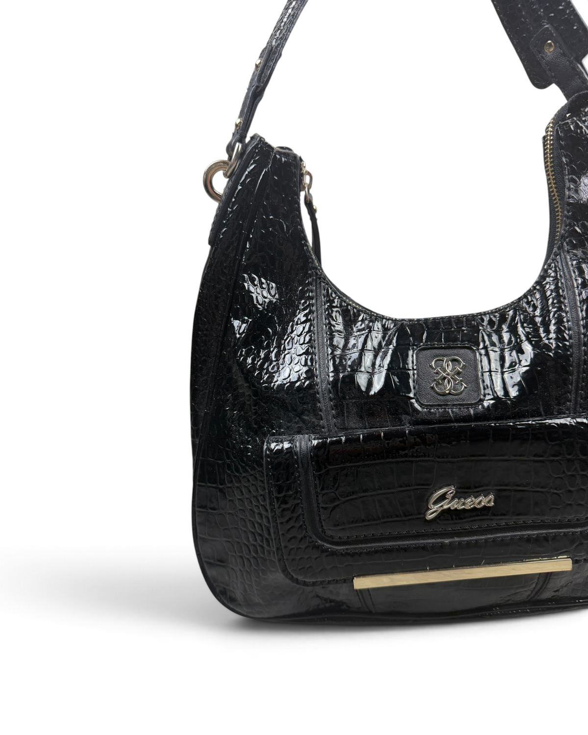 Vintage GUESS Croco Style Bag Y2K 2000s