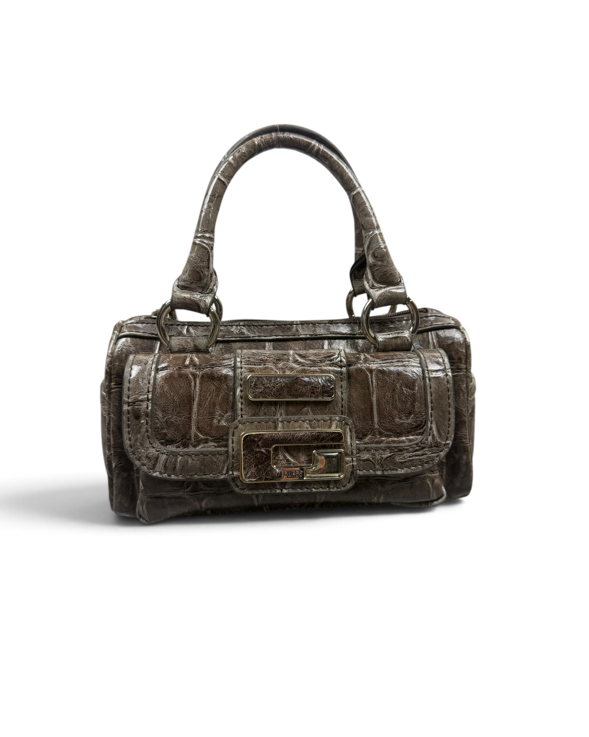 Vintage GUESS Mini Croco Style Bag Y2K 2000s