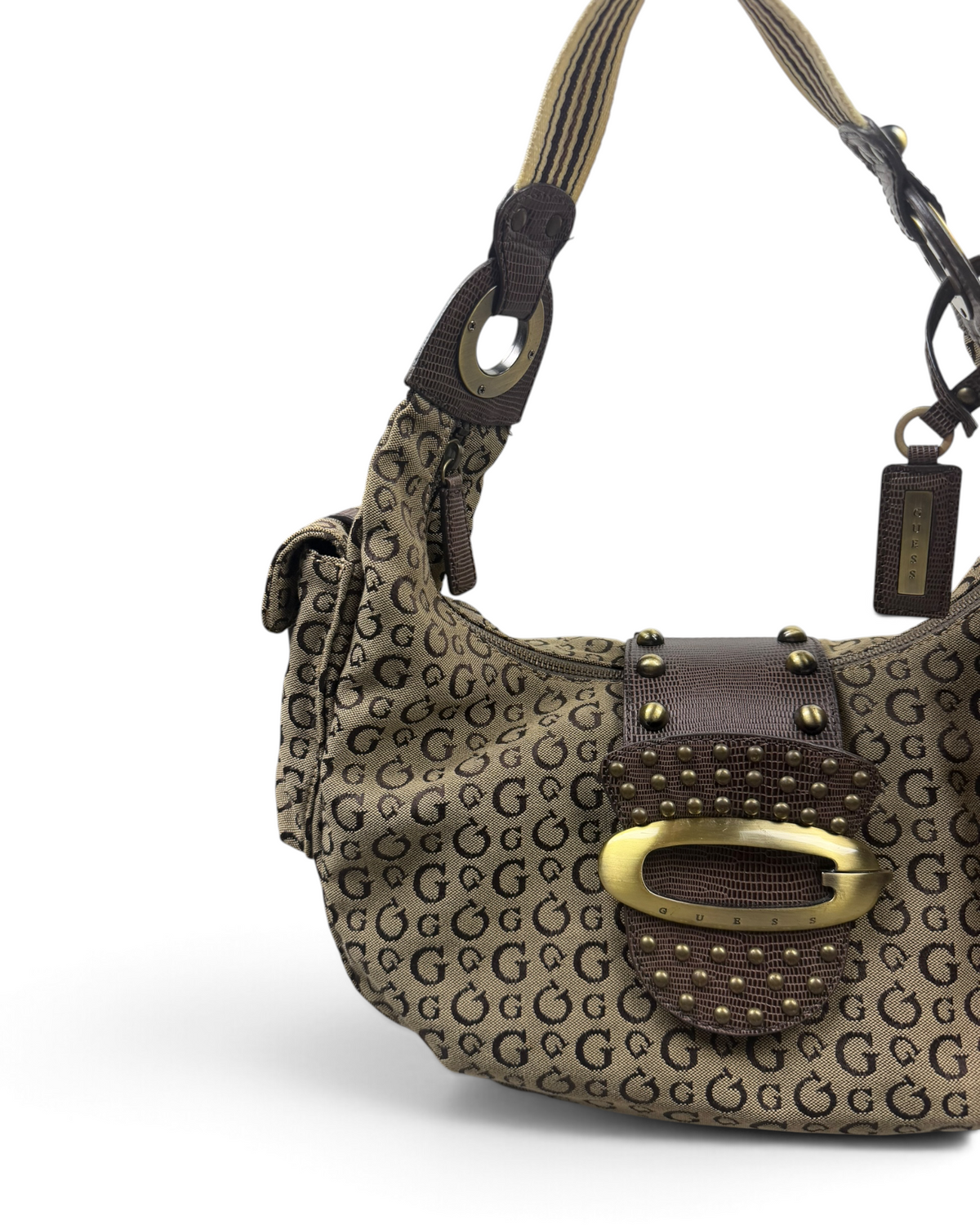 Vintage GUESS by Marciano Rare Monogram Bag Y2K 2000s