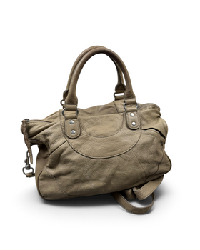 Vintage Liebeskind Berlin Rare Beige Leather Bag Y2K 2000s