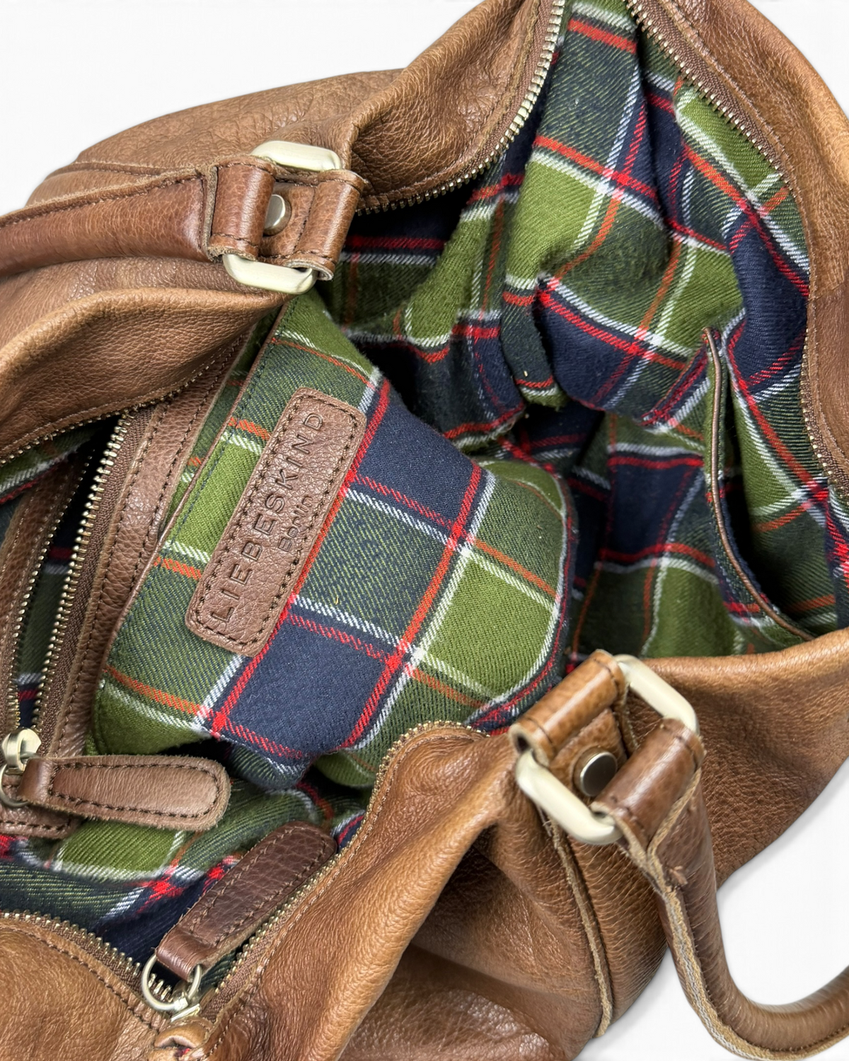 Vintage Liebeskind Berlin Rare Brown Fall Bag Y2K 2000s