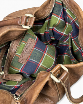 Vintage Liebeskind Berlin Rare Brown Fall Bag Y2K 2000s