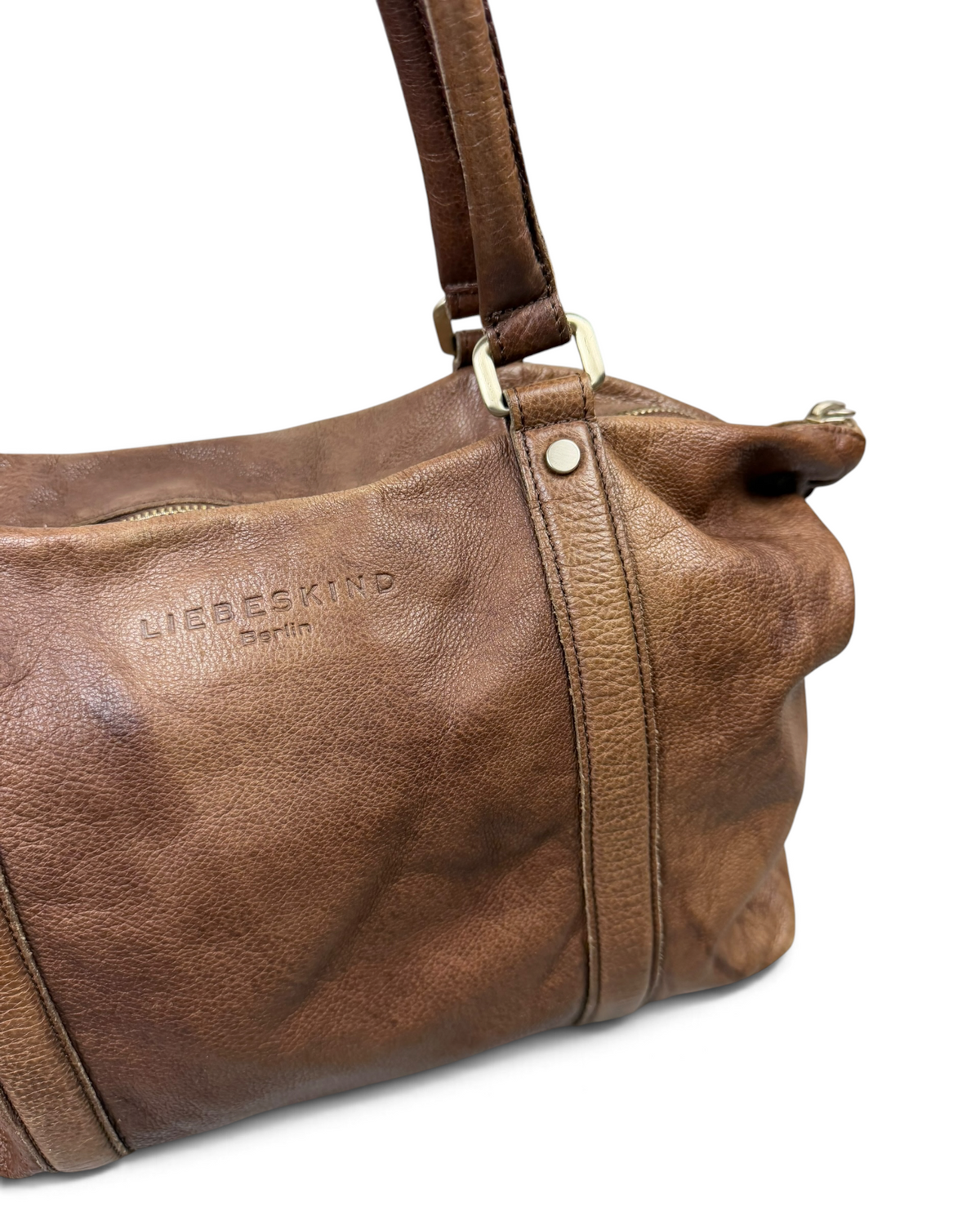 Vintage Liebeskind Berlin Rare Brown Fall Bag Y2K 2000s