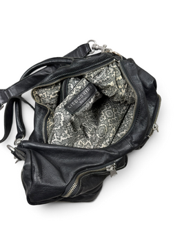 Vintage Liebeskind Berlin Black Rare Leather Bag Y2K 2000s